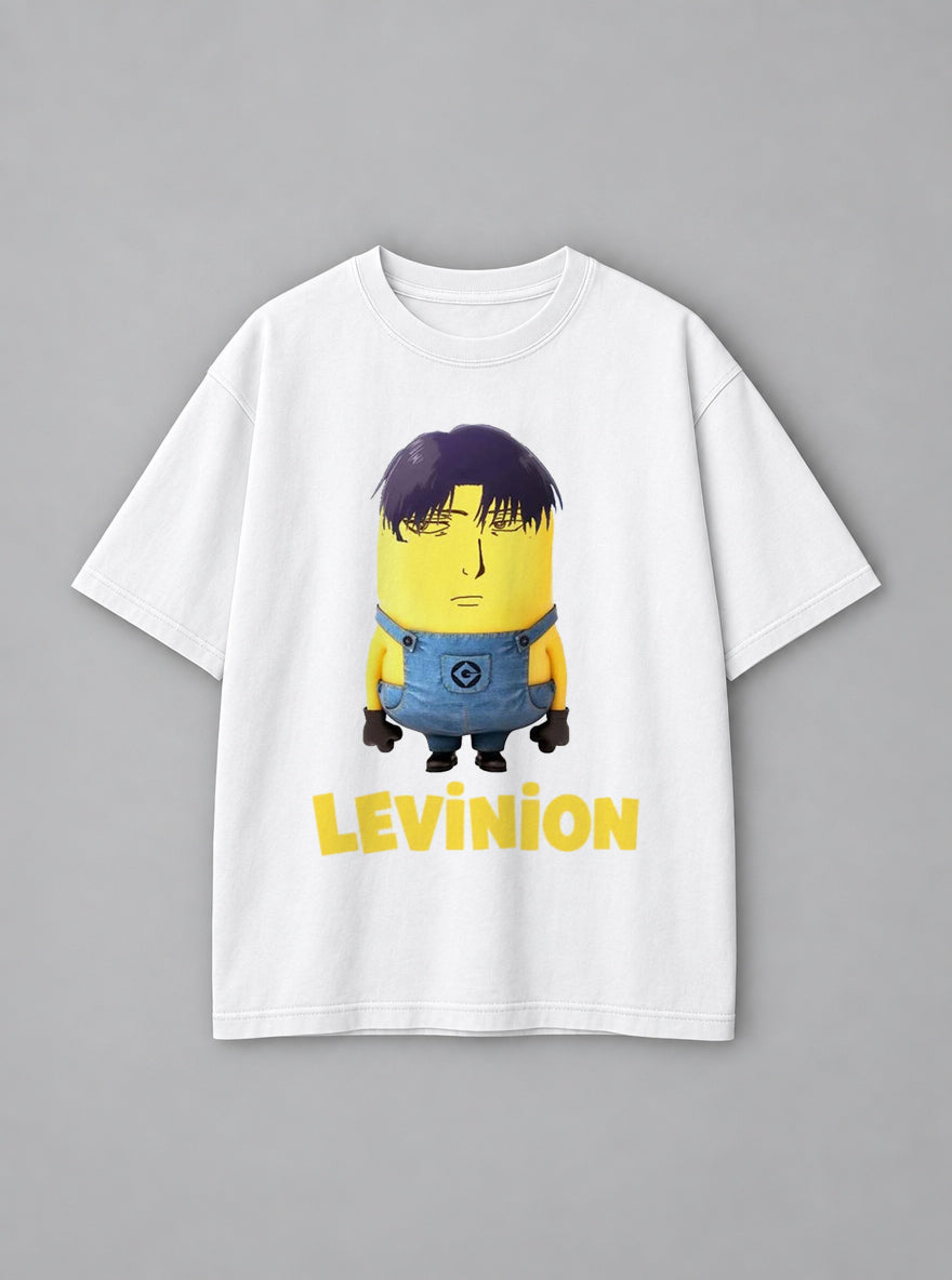 Levinion – White Tee – mockup | Meme Tees