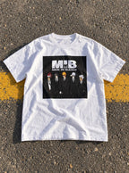 Men in Bleach – White Tee – flat-lay | Meme Tees