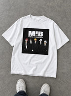 Men in Bleach – White Tee – flat-lay | Meme Tees