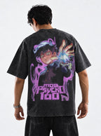 Mob Psychic Blast – T-Shirt – model shot | Mob Psycho 100