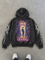 Mob Burst – Hoodie – flat-lay | Mob Psycho 100