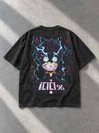 Mob Lightning – T-Shirt – flat-lay | Mob Psycho 100