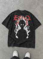 Mob Shadow Rage – T-Shirt – flat-lay | Mob Psycho 100