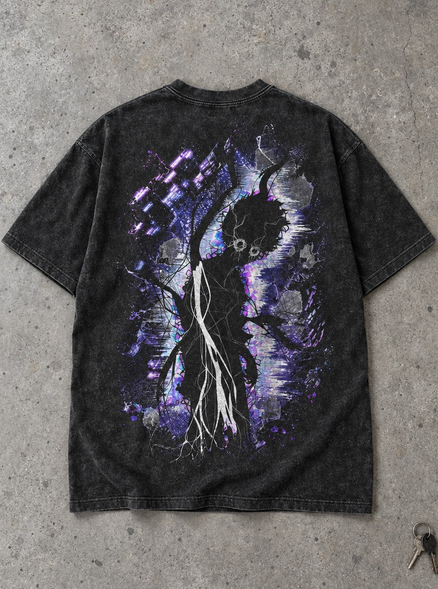 Mob Shatter – T-Shirt – flat-lay | Mob Psycho 100