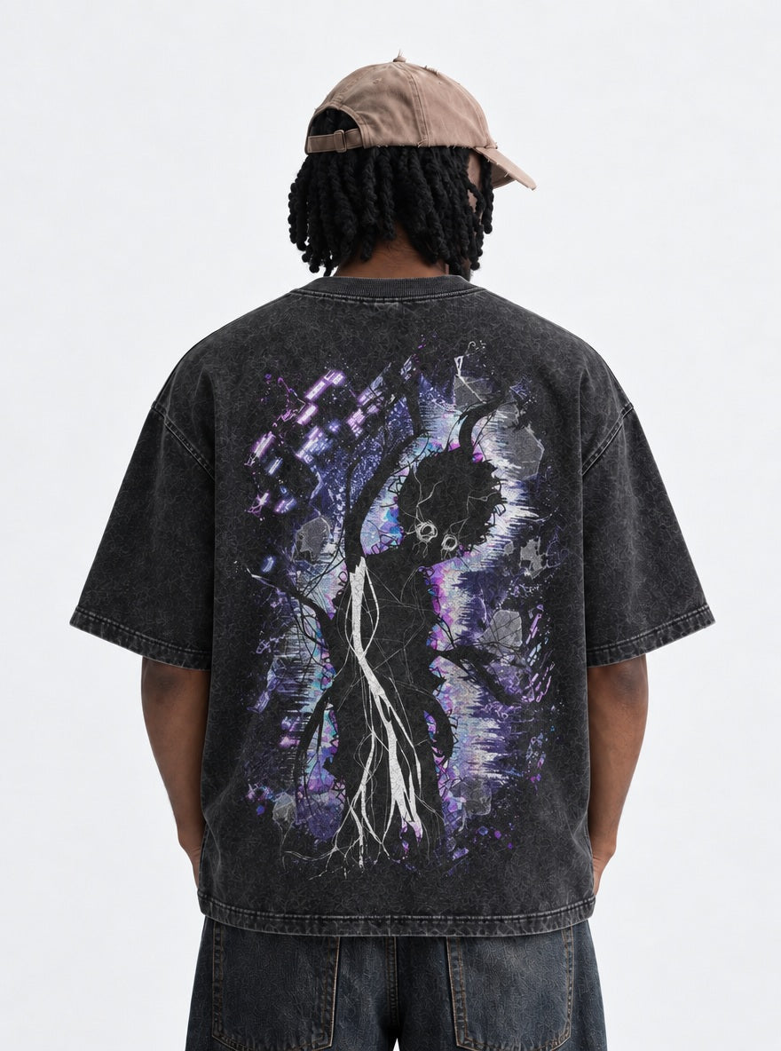 Mob Shatter – T-Shirt – model shot | Mob Psycho 100