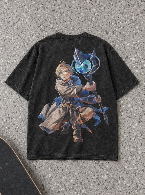 Arcane Reach – T-Shirt – flat-lay | Mushoku Tensei