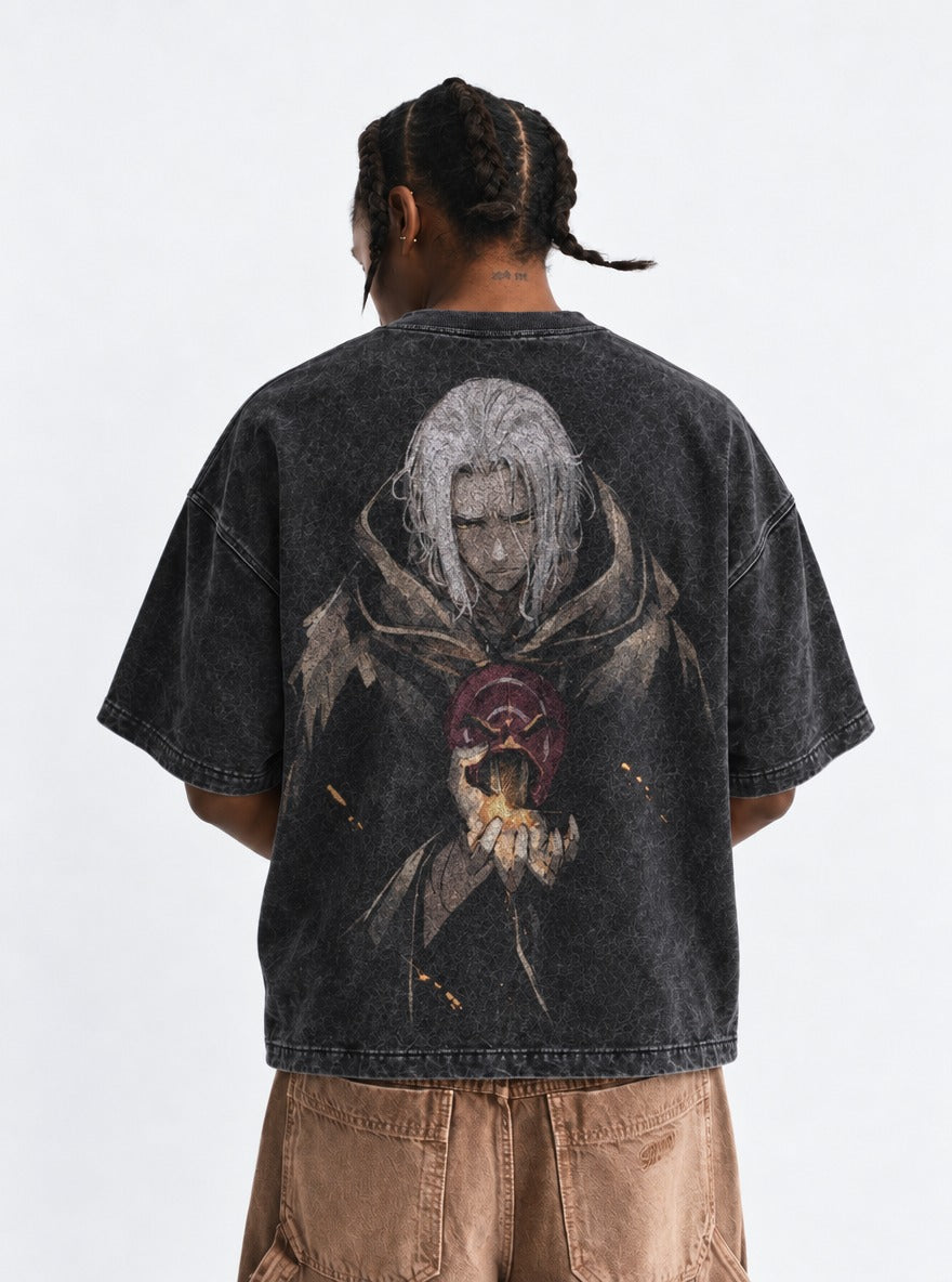 Ashen Keeper – T-Shirt – model shot | Mushoku Tensei
