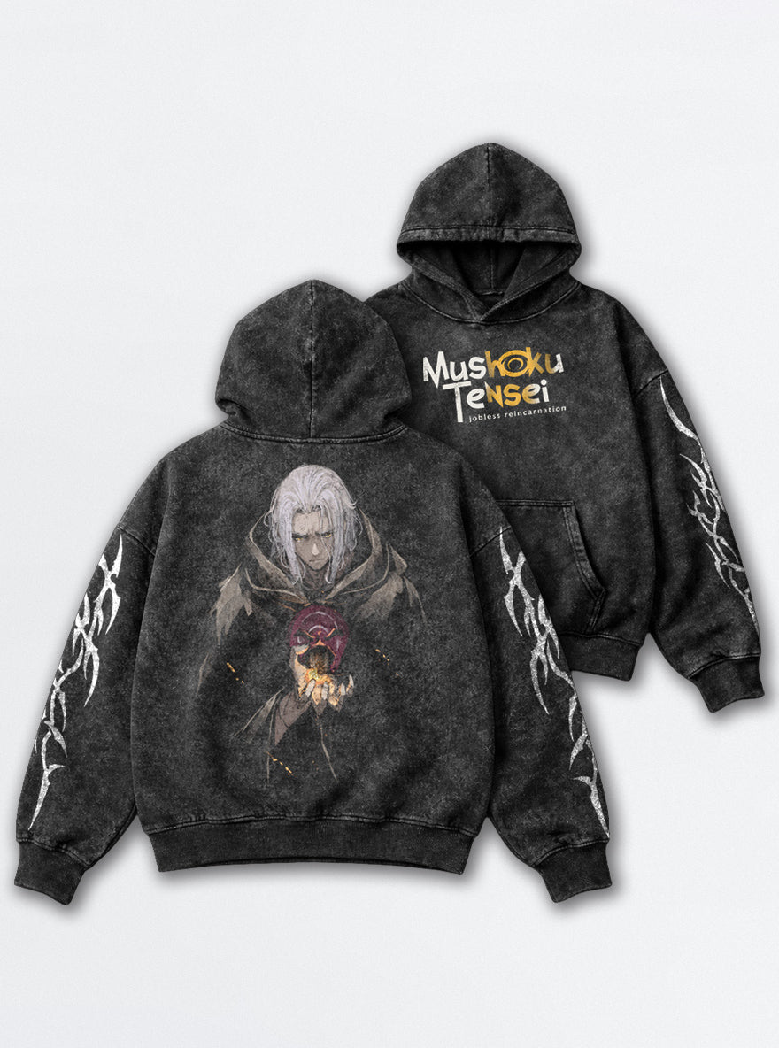 Ashen Keeper – Hoodie – mockup | Mushoku Tensei