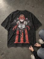 Crimson Stride – T-Shirt – flat-lay | Mushoku Tensei
