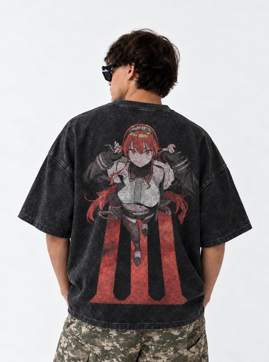 Crimson Stride – T-Shirt – model shot | Mushoku Tensei