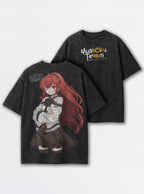 Crossed Flame – T-Shirt – mockup | Mushoku Tensei