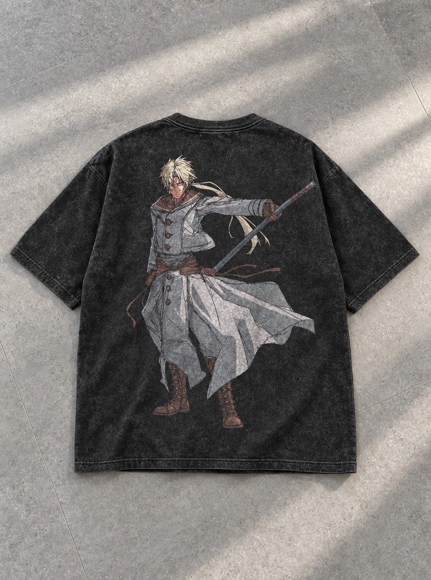 Wandering Sage – T-Shirt – flat-lay | Mushoku Tensei