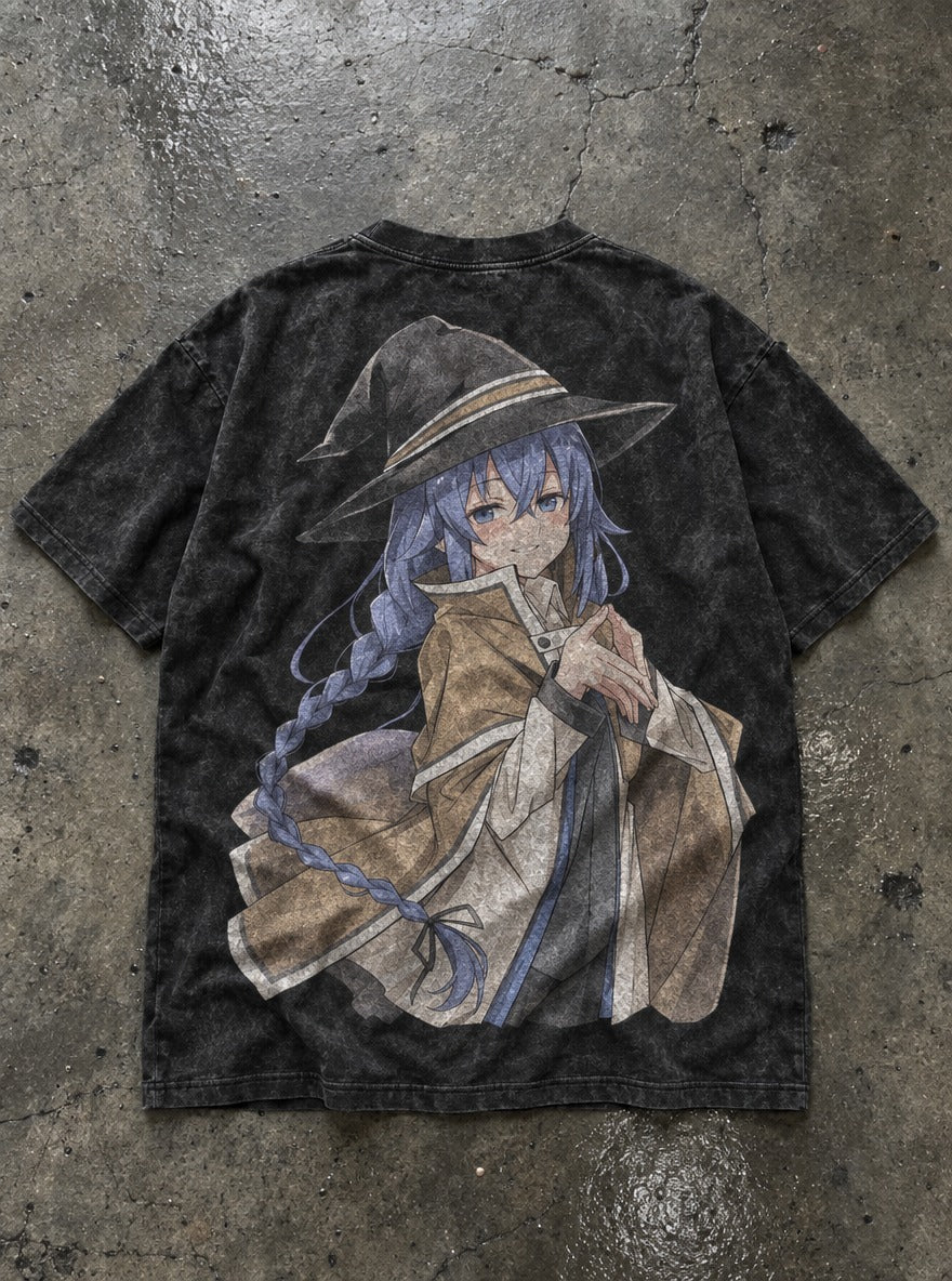 Witch's Grin – T-Shirt – flat-lay | Mushoku Tensei