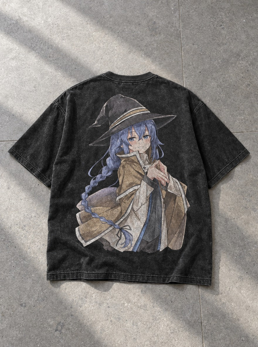Witch's Grin – T-Shirt – flat-lay | Mushoku Tensei