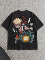 Bakugo Gauntlet – T-Shirt – flat-lay | My Hero Academia