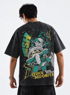Deku Smash – T-Shirt – model shot | My Hero Academia