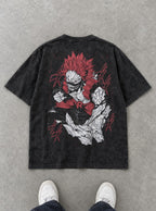 Kirishima Unbreakable – T-Shirt – flat-lay | My Hero Academia
