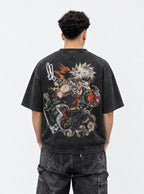Bakugo Charge – T-Shirt – model shot | My Hero Academia