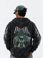 Dark Deku – Hoodie – model shot | My Hero Academia