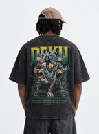 Deku's Resolve – T-Shirt – model shot | My Hero Academia