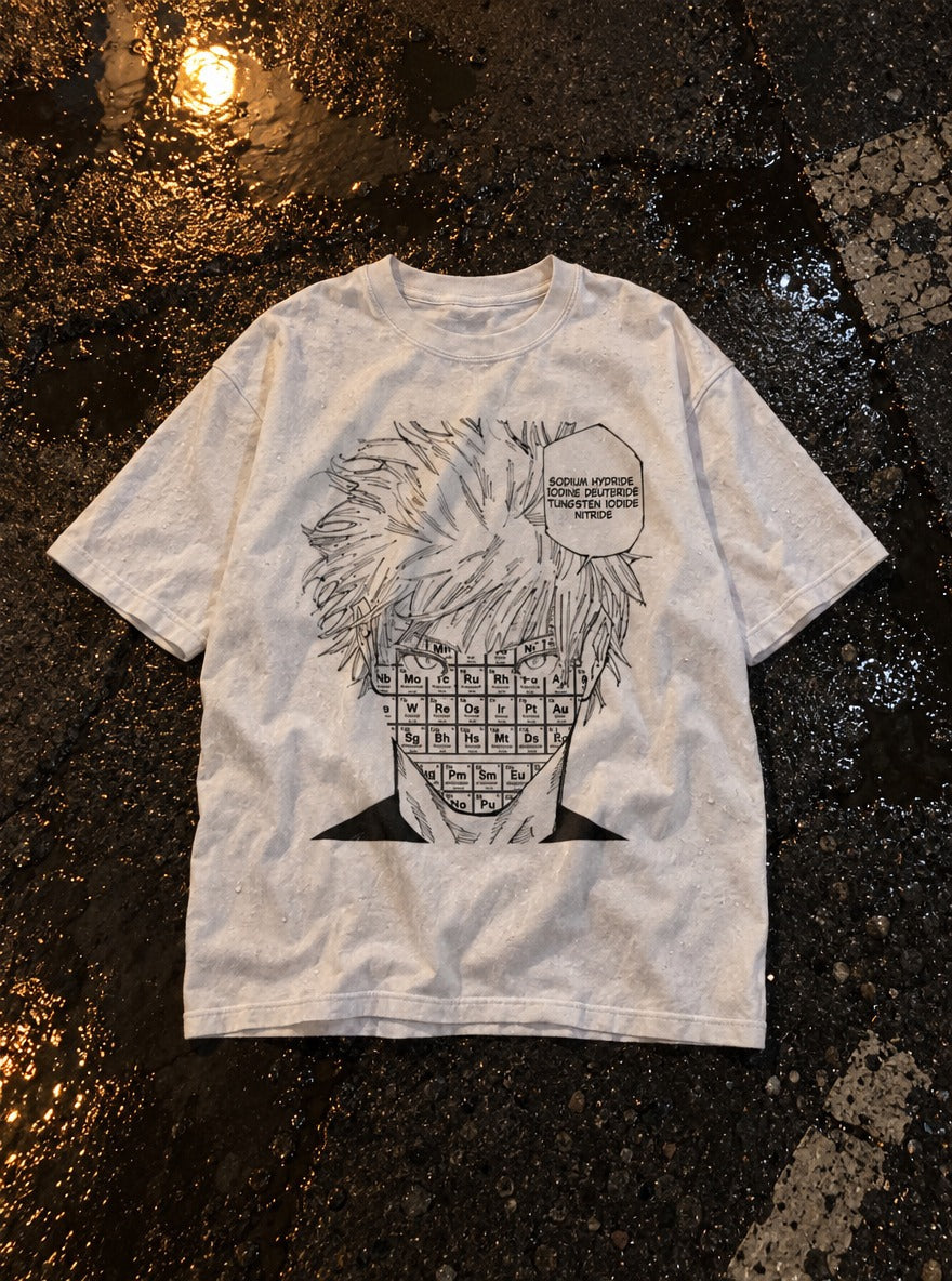 Nah I'd Win – White Tee – flat-lay | Meme Tees