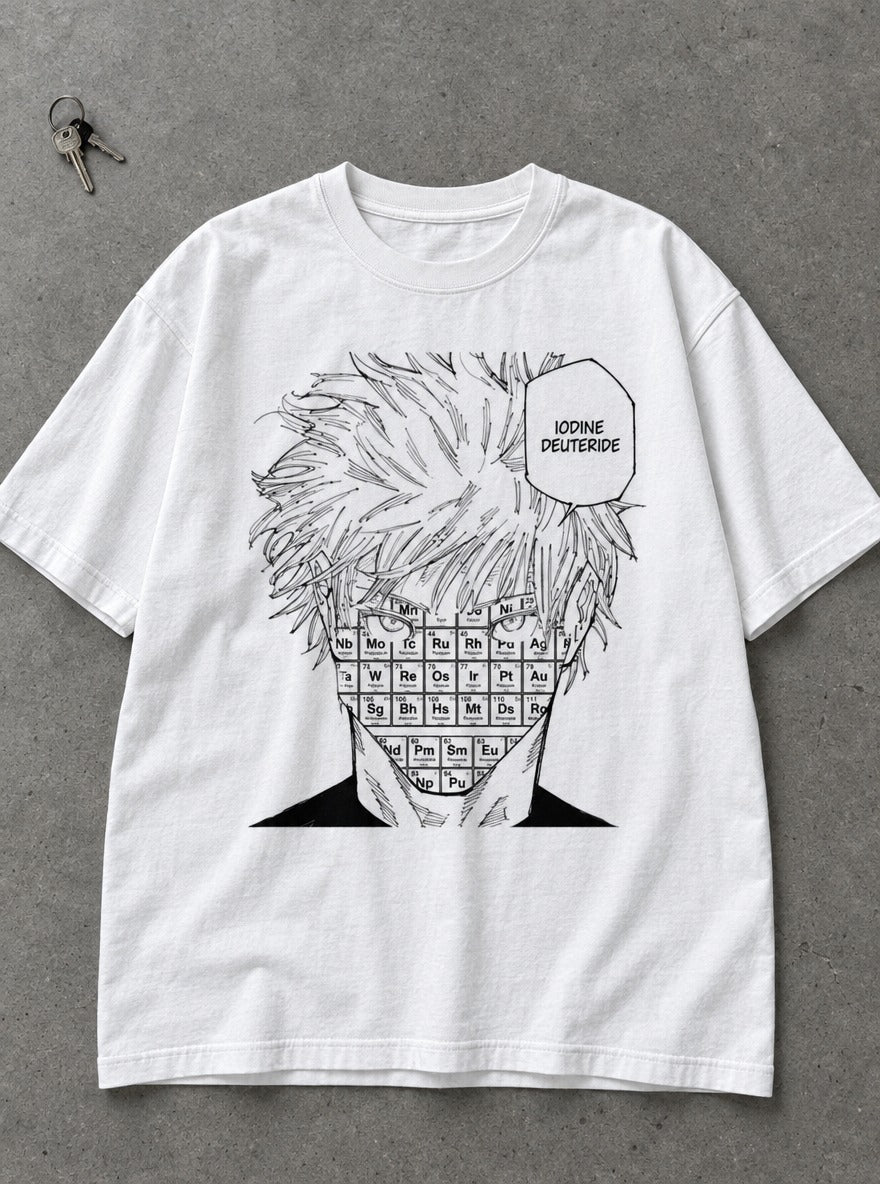 Nah I'd Win – White Tee – flat-lay | Meme Tees