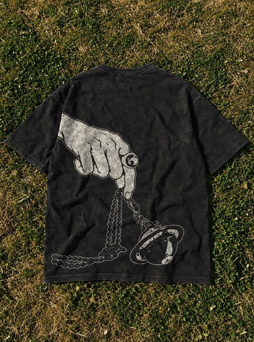 Beaded Bell – T-Shirt – flat-lay | Nana