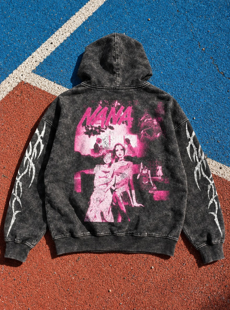 Close Collage – Hoodie – flat-lay | Nana