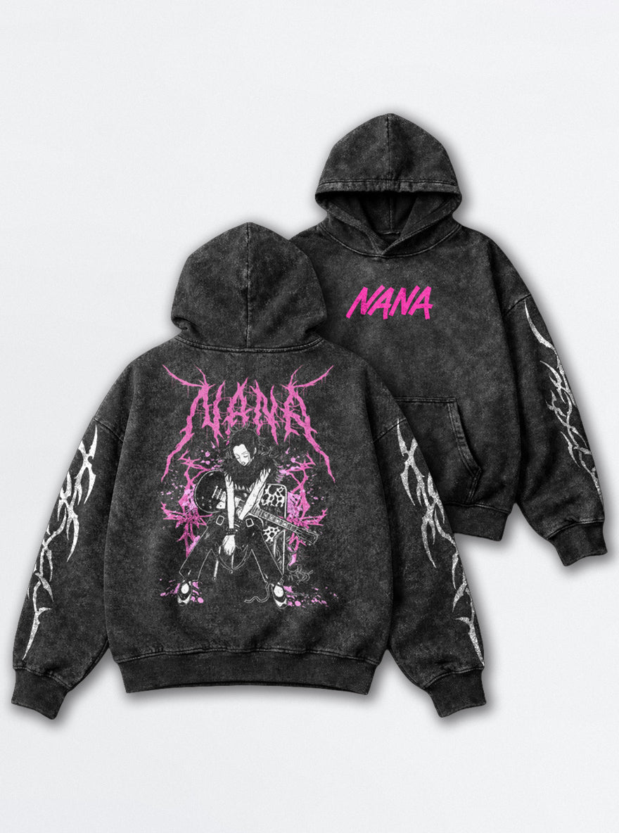 Guitar Splatter – Hoodie – mockup | Nana