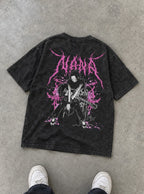 Guitar Splatter – T-Shirt – flat-lay | Nana