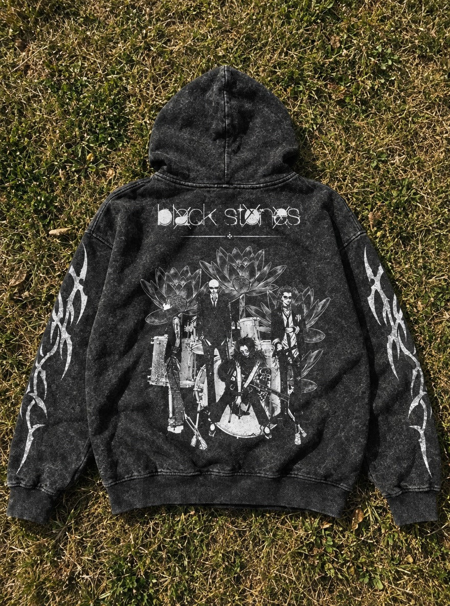 Lotus Band – Hoodie – flat-lay | Nana