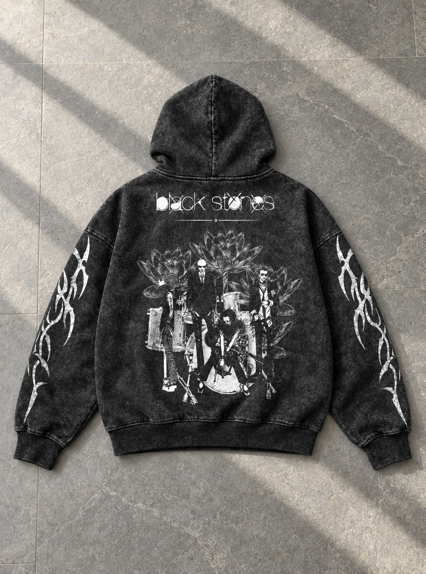 Lotus Band – Hoodie – flat-lay | Nana