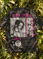 Magenta Frames – T-Shirt – flat-lay | Nana