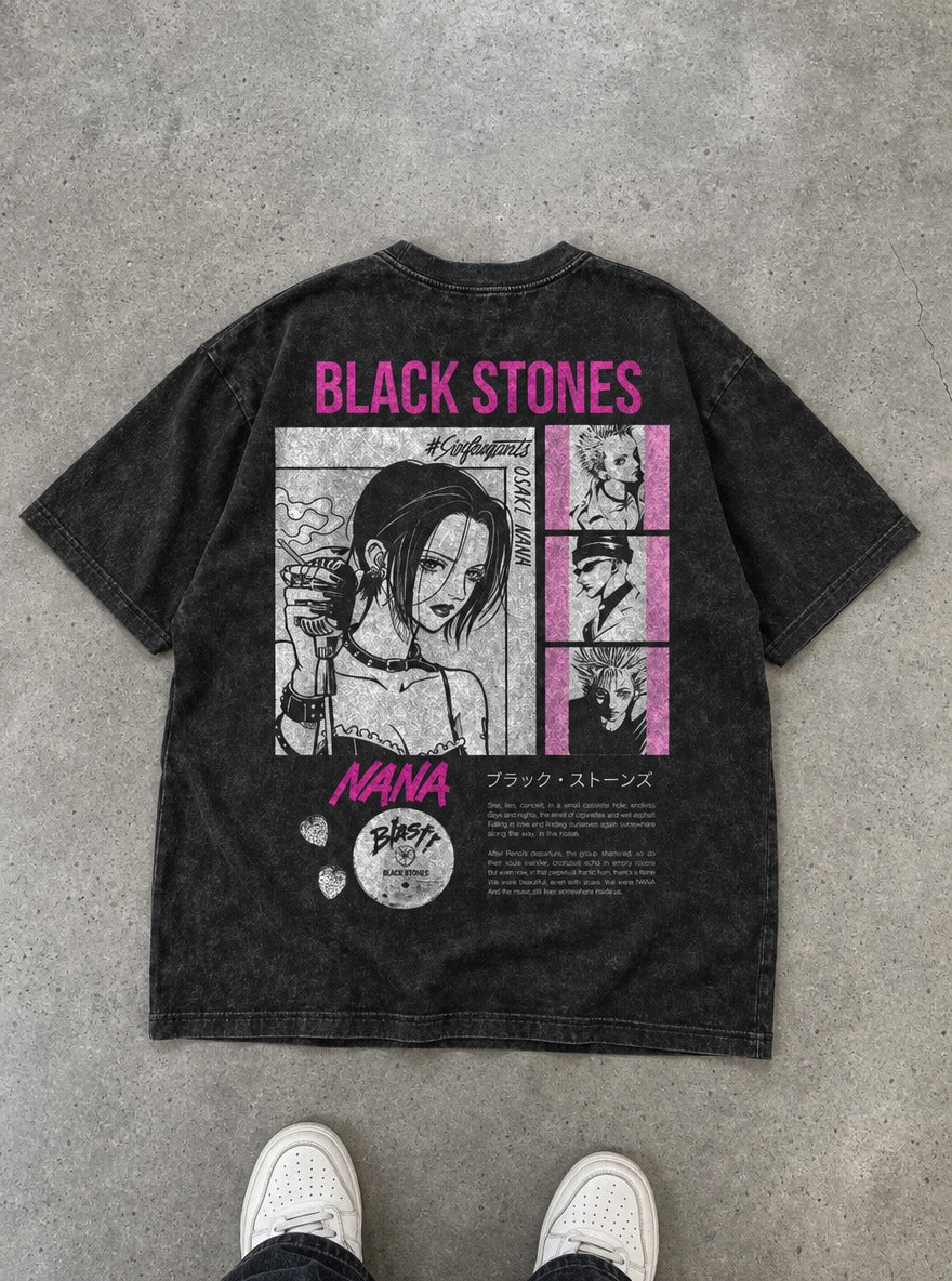 Magenta Frames – T-Shirt – flat-lay | Nana