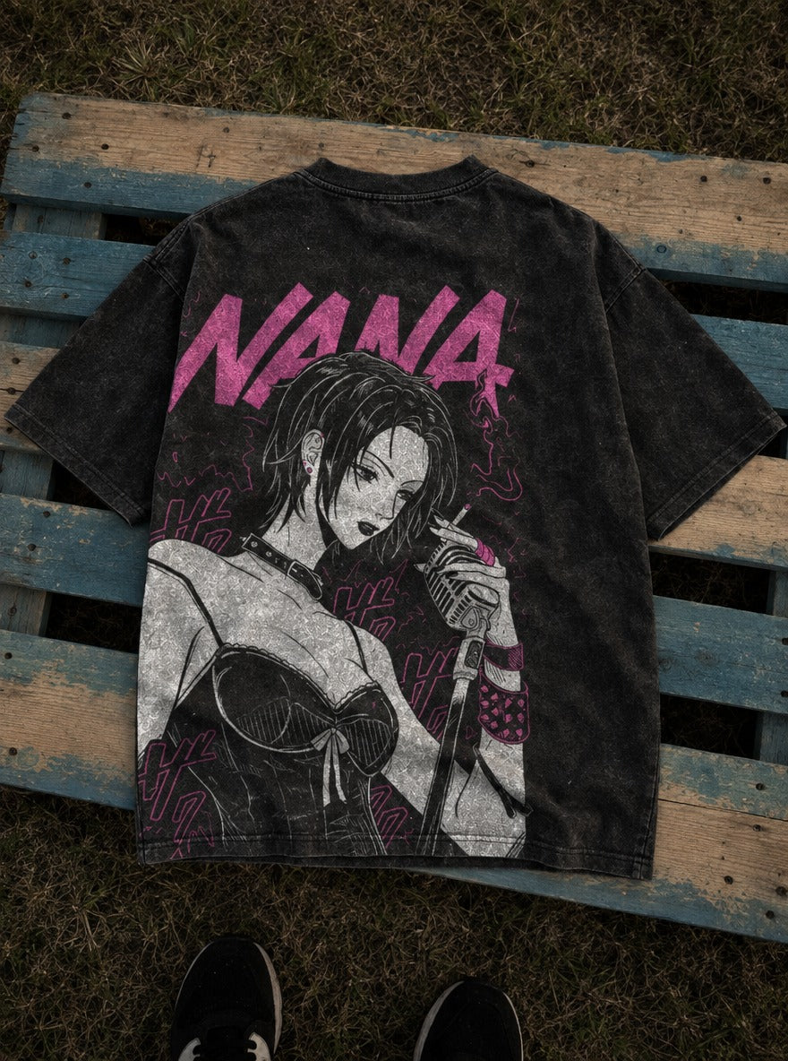 Mic Smoke – T-Shirt – flat-lay | Nana
