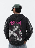 Mic Smoke – Hoodie – model shot | Nana