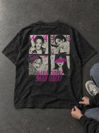 Panel Glitch – T-Shirt – flat-lay | Nana