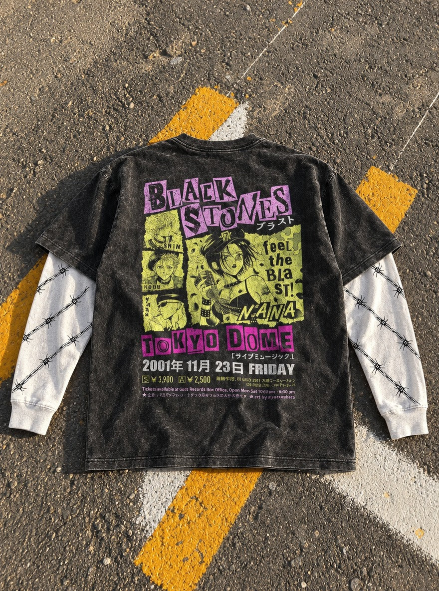 Punk Poster – Double Sleeves – flat-lay | Nana