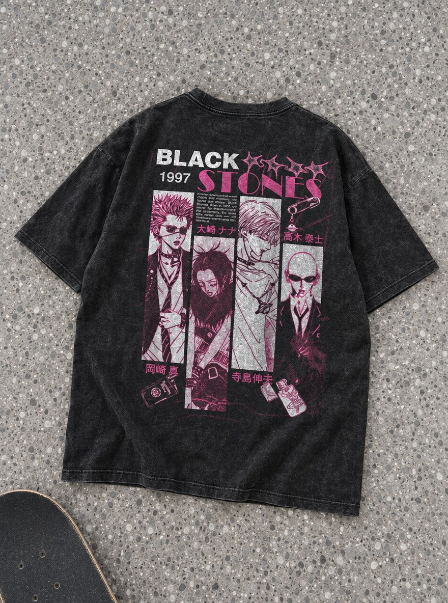 Stone Quartet – T-Shirt – flat-lay | Nana