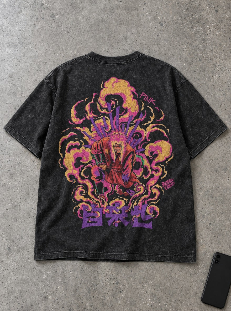 Jiraiya's Last Stand – T-Shirt – flat-lay | Naruto