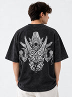 Demonic Statue – T-Shirt – model shot | Naruto