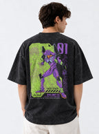 Unit-01 Tokyo-3 – T-Shirt – model shot | Neon Genesis Evangelion