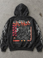 Nerv Motto – Hoodie – flat-lay | Neon Genesis Evangelion