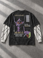 Unit-01 Spec Sheet – Double Sleeves – flat-lay | Neon Genesis Evangelion