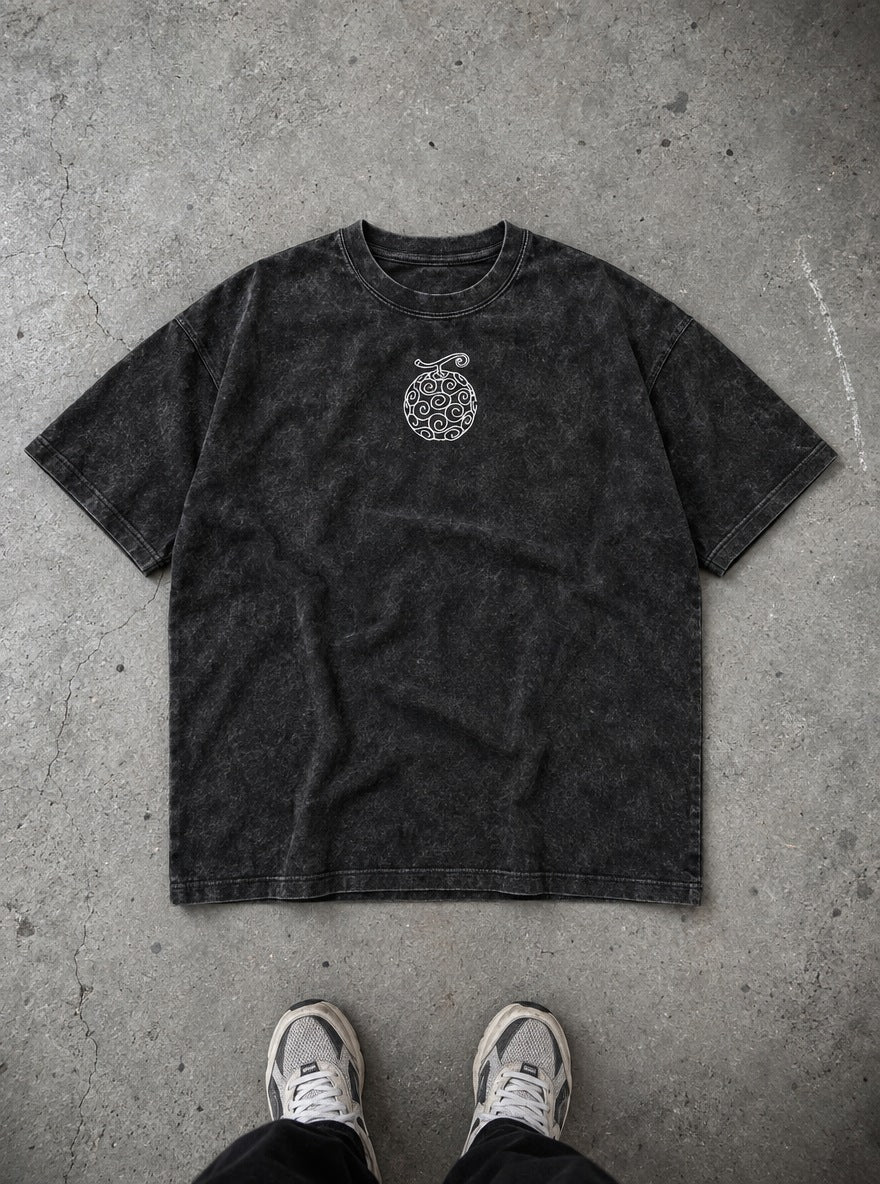Devil Fruit – T-Shirt – flat-lay | One Piece