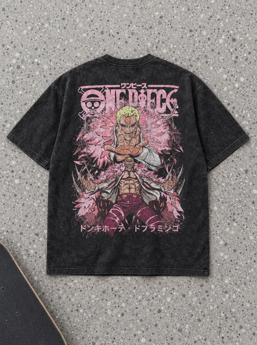 Donquixote Doflamingo – T-Shirt – flat-lay | One Piece