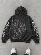 Gear 5 Sketch – Hoodie – flat-lay | One Piece