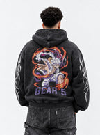 Gear 5 Awakening – Hoodie – model shot | One Piece