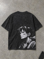 Luffy Profile – T-Shirt – flat-lay | One Piece