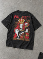 Pirate King Luffy – T-Shirt – flat-lay | One Piece